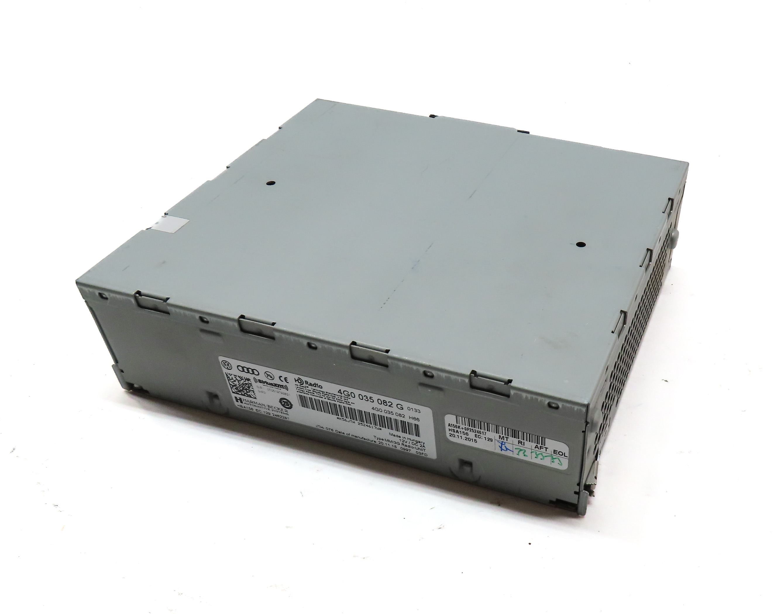 09-17 VW / AUDI A4 S6 Q3 Q5 Q7 RS5 S5 S6 TOUAREG RADIO RECEIVER CONTROL MODULE — exact item pictured